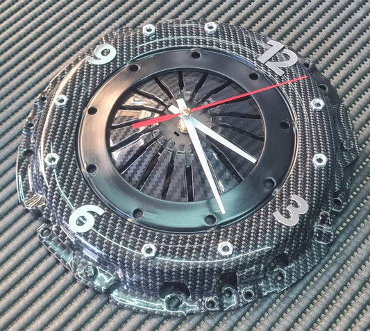 Orologio da parete Effetto Carbonio Tipo 2